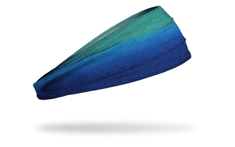 JUNK Brands Big Bang Lite Headband - Moisture-Wicking, Performance Fabric, Non-Slip, Sports Sweatband for Men & Women - One Size - Abyss - Image 2